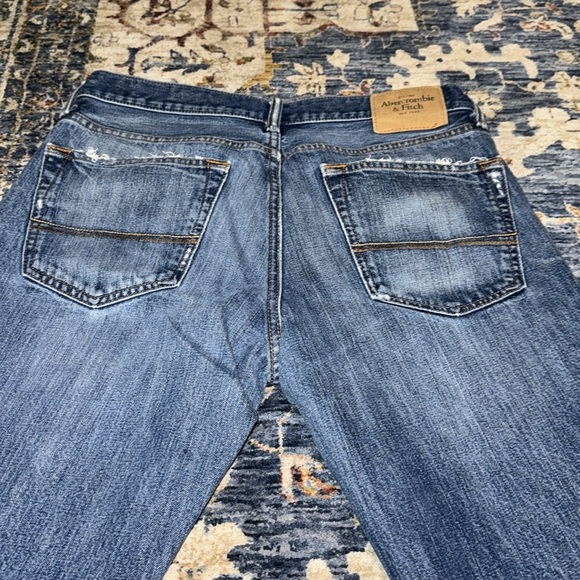 Abercrombie & Fitch the A&F Classic straight denim jean men 32x32 100% cotton - Picture 9 of 14